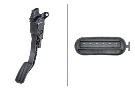 Cablu acceleratie - Pedala de acceleratie potrivit FORD B-MAX, ECOSPORT, FIESTA VI, TOURNEO COURIER B460, TRANSIT COURIER B460, TRANSIT COURIER B460/MINIVAN 1.0-2.0 06.08-