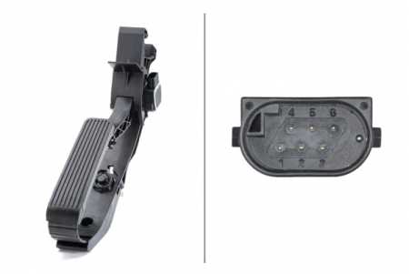 Cablu acceleratie - Pedala de acceleratie potrivit MERCEDES C (CL203), C (W203), C T-MODEL (S203), CLC (CL203), CLK (A209), CLK (C209), CLS (C219), E (VF211), E (W211), E T-MODEL (S211) 1.6-5.5 05.00-06.11