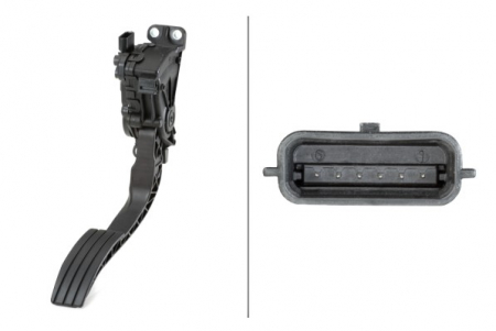Cablu acceleratie - Pedala de acceleratie potrivit RENAULT TWINGO II, WIND 1.2/1.5D/1.6 03.07-