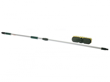 Perie telescopica cu racord apa - spalare auto, camioane, Borg 160 cm [8]