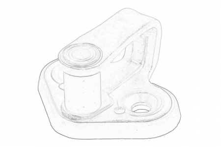 Piese Auto - Pin blocare usa fata stanga/dreapta NISSAN INTERSTAR, KUBISTAR; OPEL MOVANO; RENAULT KANGOO, MASCOTT, MASTER II 1.2-3.0D dupa 1997