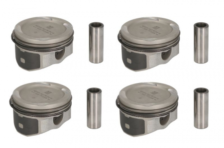 Elemente motor - Piston 71 (STD, 4 pcs.) potrivit HYUNDAI I10 I, I10 II, I10 III, I20 I, I20 II 1.0-1.2LPG 09.08-