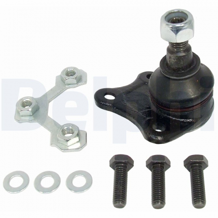 Pivot axa Dreapta (inferior fata) (diametru con 14,9mm, cu suplimente) potrivit AUDI A3; SEAT LEON, TOLEDO II; SKODA FABIA I, OCTAVIA I, OCTAVIA I/KOMBI; VW BORA, BORA I 1.2-3.2 09.96-12.13 [1]