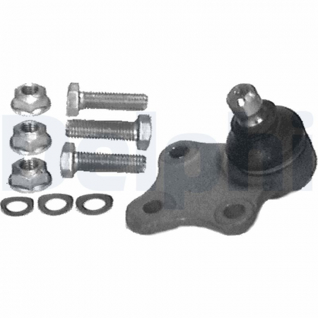 Pivot axa Dreapta/Stanga (inferior fata) potrivit CITROEN BERLINGO, BERLINGO/MINIVAN, XSARA, XSARA/KOMBI, ZX, ZX/HATCHBACK 1.1-Electric 1991-2015 - (diametru con 16mm, cu servodirectie) [1]