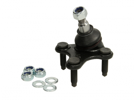 Elemente directie - Pivot axa Stanga (inferior fata) potrivit AUDI A3, Q3; SEAT ALTEA, ALTEA XL, LEON, LEON SPORTSTOURER, TOLEDO III; SKODA OCTAVIA II, OCTAVIA III, SCALA 1.0-3.6 dupa 2002 - (diametru con 15,4mm)