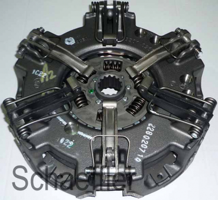 Placa presiune ambreiaj (280mm) potrivit CASE IH FARMALL, JX, JXC, JXN, JXV, QUANTUM; CASE-STEYR 300, 400, 4000; NEW HOLLAND T4 POWER STAR, T4000, T4-TIER 4A, TD 8035.25-NEF4(F4GE0454A) [1]