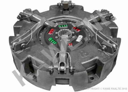 Placa presiune ambreiaj 330 mm potrivit John Deere 3300, 3300 A, 3300 Ax, 3400, 3400 A, 3400 Ax; Renault 330, 330 X, 85, 85 X, 95 2WD, 95 4WD, 95 X, 95, 90-32 Ma, 90-32 Me, 90-32 Ms - diametru 330 mm [1]