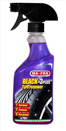 Cosmetica & Detergenti auto - Tratament complet anvelope BLACK 3 PLUS 500 ML