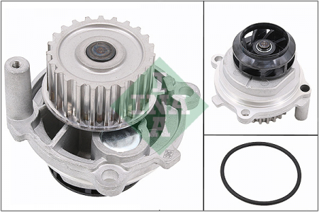 Racire - Pompa apa AUDI A3, A4, A6; SEAT ALTEA, ALTEA XL, EXEO, EXEO ST, LEON, TOLEDO II, TOLEDO III; SKODA OCTAVIA I, OCTAVIA II; VW BORA, CADDY III, EOS, GOLF IV, GOLF PLUS, GOLF V 1.6-2.0
