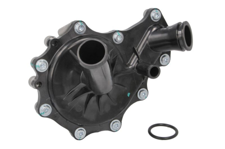 Conducta racire - Pompa apa potrivita CITROEN JUMPER II; FIAT DUCATO; FORD RANGER, TOURNEO CUSTOM V362, TRANSIT, TRANSIT CUSTOM V362, TRANSIT TOURNEO, TRANSIT V363 2.2D/2.3D dupa 2006 (carcasa)