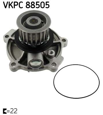 Pompa apa CHRYSLER VOYAGER IV 2.5D/2.8D intre 2000-2008