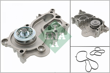 Pompa apa cu garnitura potrivit AUDI A1, A1 CITY CARVER, A3, Q2; SEAT ARONA, ATECA, IBIZA IV, IBIZA IV SC, IBIZA IV ST, IBIZA V, LEON, LEON SC, LEON ST, MII, TOLEDO IV; SKODA CITIGO 1.0-1.4H 08.11- [2]