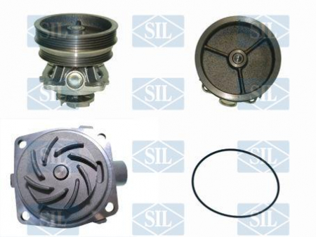Pompa apa cu garnitura potrivit FIAT BRAVA, BRAVO I, DOBLO, DOBLO/MINIVAN, MAREA, MULTIPLA, PALIO, SIENA, STILO; LANCIA DEDRA, DELTA II, LYBRA 1.6-1.6LPG 10.95- [2]