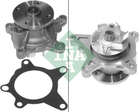 Pompa apa cu garnitura potrivit HYUNDAI ACCENT IV, ELANTRA IV, ELANTRA V, I20 I, I30; KIA CARENS III, CEE'D, CERATO I, CERATO II, PRO CEE'D, SOUL I 1.4/1.6/1.8 05.06-12.17 [2]