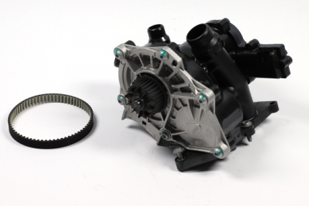 Pompa apa - Pompa apa (cu termostat) AUDI A1, A3, A4, A4 ALLROAD, A5, A6, A7, A8, Q2, Q3, Q5, Q7, TT; PORSCHE MACAN; SEAT ALHAMBRA, ATECA, IBIZA IV, LEON, LEON SC, LEON ST; SKODA KAROQ, KODIAQ 1.8-3.0H dupa 2007