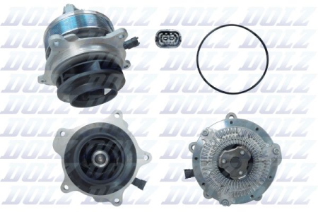 Pompa apa EURO 6 potrivita DAF CF, XF 106 MX-11210-PX-7239 dupa 2012 [2]