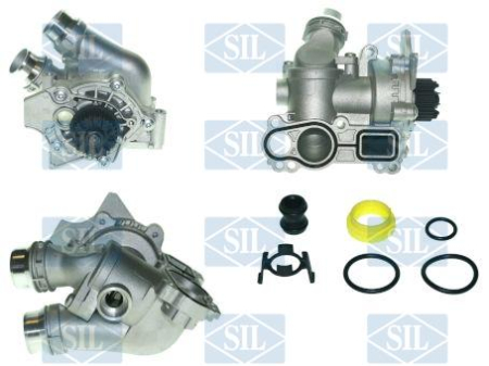Pompa apa potrivita AUDI A3, A4 ALLROAD B8, A4 B8, A5, A6 C7, A8 D4, Q3, Q5, TT; SEAT ALHAMBRA, ALTEA, ALTEA XL, EXEO, EXEO ST, LEON, TOLEDO III 1.8-2.0H 2004-2019 [1]
