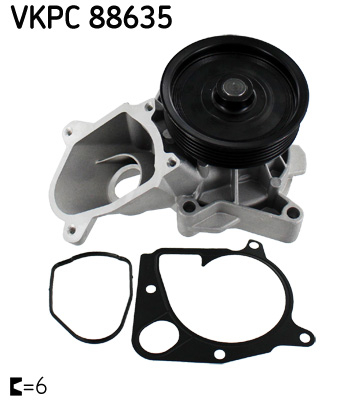 Conducta racire - Pompa apa potrivita BMW 1 (E81), 1 (E87), 3 (E46), 3 (E90), 3 (E91), 5 (E39), 5 (E60), 5 (E61), X3 (E83) 2.0D/3.0D 1998-2012