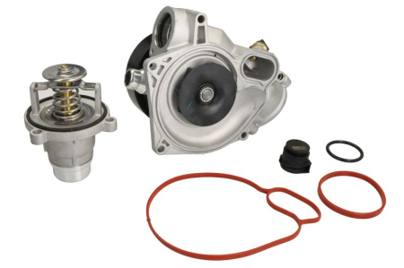 Conducta racire - Pompa apa potrivita BMW 5 (F10), 5 (F11), 5 GRAN AutoturismO (F07), 6 (F12), 6 (F13), 7 (F01, F02, F03, F04), X5 (E70), X6 (E71, E72) 4.4/4.4H 2007-2018