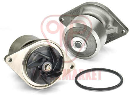 Conducta racire - Pompa apa potrivit DAF 45, 55, 65 CF, CF 65, F 1000, F 600, F 800, LF, LF 45, LF 55; IVECO EUROCARGO I-III, EUROFIRE II; VOLVO FH16; IRISBUS EUROMIDI, EUROPOLIS BE110C-PX-7239 12.86-