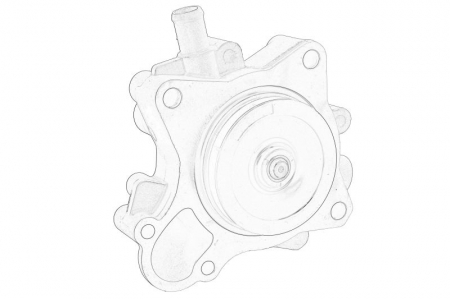 Pompa apa - Pompa apa potrivit IVECO potrivit IVECO DAILY III, DAILY IV, DAILY V, DAILY VI, MASSIF F1AE0481M-F1CGL411C 07.99-