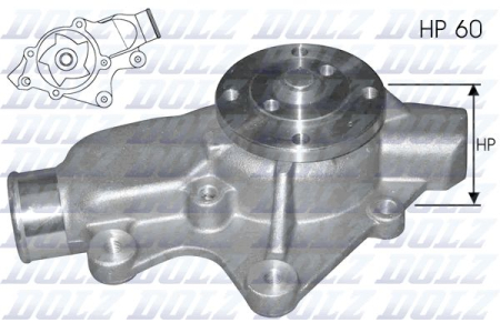 Conducta racire - Pompa apa potrivita JEEP CHEROKEE, GRAND CHEROKEE I, GRAND CHEROKEE II 4.0 1986-2005