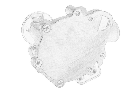 Conducta racire - Pompa apa potrivit PERKINS 103.15; 104.19; 104.22; 403C-15; 404C-22; 404C-22T; 404F-22