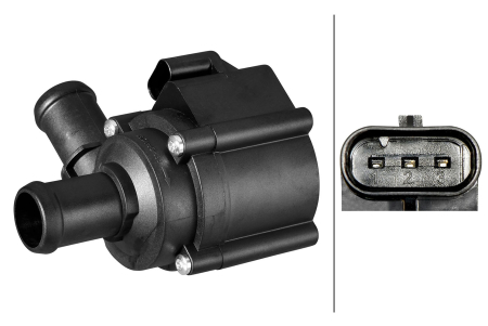 Pompa apa - Pompa apa suplimentara electrica potrivit AUDI A4 ALLROAD B8, A4 ALLROAD B9, A4 B8, A4 B9, A5, A6 ALLROAD C7, A6 ALLROAD C8, A6 C7, A6 C8, A7, A8 D5, Q5, Q7, Q8 1.4-6.0 06.07-