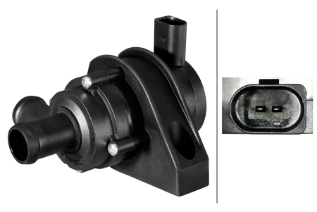 Pompa apa suplimentara (mod operare electric) potrivit VW CALIFORNIA T5 CAMPER, MULTIVAN T5, TRANSPORTER T5 1.9D-3.2 04.03-08.15 [2]