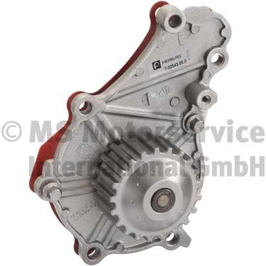 Conducta racire - Pompa apa suplimentara potrivita CITROEN C1, C2, C2 ENTERPRISE, C3 I, C3 II, C3 II/HATCHBACK, C3 PLURIEL, DS3, XSARA; FORD FIESTA, FIESTA V, FIESTA VI, FUSION 1.4D dupa 2001 (mod operare mecanic)