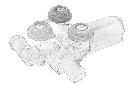 Pompa apa - Pompa apa suplimentara potrivit BMW 1 (E81), 1 (E82), 1 (E87), 1 (E88), 3 (E90), 3 (E91), 3 (E92), 3 (E93), X1 (E84) 1.6-3.0D 06.04-06.15