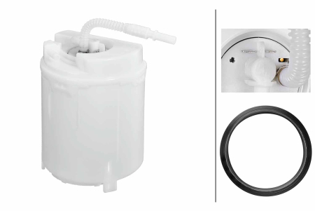 Alimentare combustibil - Pompa combustibil (in carcasa) potrivit AUDI A3, A4 ALLROAD B8, A4 B8, A5, TT; SEAT LEON; VW GOLF IV 1.4-4.2 09.96-01.17
