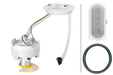 Pompa combustibil in carcasa potrivit AUDI A3, A4 B5, A6 C5, ALLROAD C5; FORD COUGAR, GALAXY I; OPEL ASTRA J, COMBO/MINIVAN, ZAFIRA A; SEAT ALHAMBRA, AROSA, CORDOBA, IBIZA II, LEON 1.0-4.2 09.93-