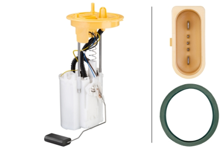 Alimentare combustibil - Pompa combustibil (modul) potrivit AUDI A6 C5, A6 C6; SEAT ALTEA; SKODA OCTAVIA I, OCTAVIA II; VW CC B7, PASSAT B6 1.6-2.7D 09.96-12.16