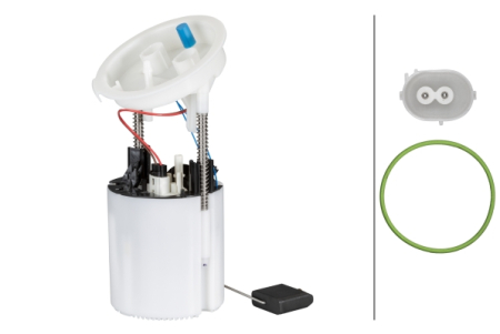 Alimentare combustibil - Pompa combustibil (modul) potrivit BMW 1 (E81), 1 (E82), 1 (E87), 1 (E88), 3 (E90), 3 (E91), 3 (E92), 3 (E93), X1 (E84) 1.6/2.0/3.0 06.04-06.15