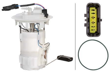 Pompa combustibil (modul) potrivit CITROEN C3 I, C3 PICASSO; PEUGEOT 207, RCZ 1.1-1.6 02.02-