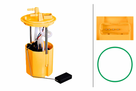 Pompa combustibil (modul) potrivit FIAT 500, 500 C, PANDA, PANDA/HATCHBACK; FORD KA 1.3D 09.03- [2]