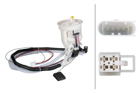 Alimentare combustibil - Pompa combustibil (modul) potrivit MERCEDES CLS (C219), E T-MODEL (S211), E (W211) 1.8-5.0 03.02-12.10