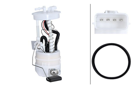 Alimentare combustibil - Pompa combustibil (modul) potrivit NISSAN QASHQAI +2, QASHQAI I 1.6/1.6LPG/2.0 02.07-07.14