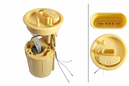 Alimentare combustibil - Pompa combustibil (modul) potrivit VW CALIFORNIA T5 CAMPER, CALIFORNIA T6 CAMPER, MULTIVAN T5, MULTIVAN T6, TRANSPORTER T5, TRANSPORTER T6, TRANSPORTER T6 / CARAVELLE T6 1.9D/2.0D/2.5D 04.03-12.19