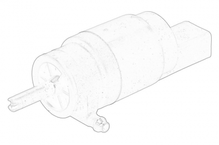 Caroserie - Pompa spalator parbriz potrivit DAF potrivit DAF XF 106 CIĄGNIK SIODŁOWY/PLATFORMA / PODWOZIE 10.12-