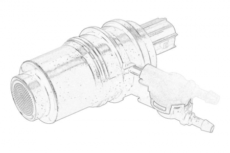 Caroserie - Pompa spalator parbriz potrivit FORD FIESTA VII FURGON/HATCHBACK/LIFTBACK 05.17-