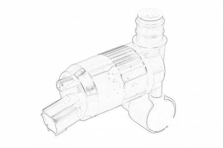 Pompa spalator parbriz potrivit FORD potrivit FORD GALAXY III, MONDEO V, S-MAX, TOURNEO CONNECT V408 NADWOZIE WIELKO, TRANSIT CONNECT V408/MINIVAN; FORD USA EDGE, FUSION FURGON/MINIVAN-SUV 09.12- [1]