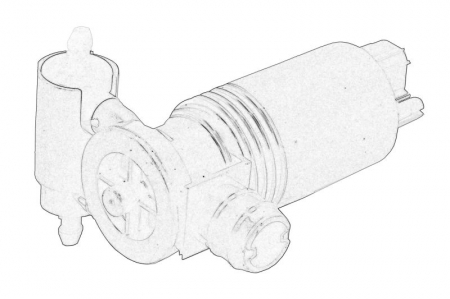 Spalator faruri - Pompa spalator parbriz potrivit VOLVO XC60 I SUV 05.08-02.17