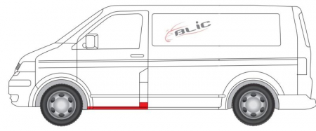Prag auto Fata Stanga (fr. usa / pas) potrivit VW MULTIVAN T5, TRANSPORTER T5 [1]