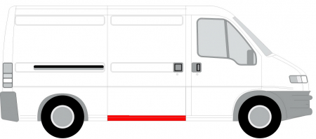 Prag lateral dreapta BOXER / JUMPER / DUCATO 1400mm dupa 1994 [1]