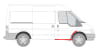 Prag lateral fata dreapta potrivit FORD TRANSIT 2000-2014 [2]