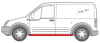 Prag lateral fata stanga/dreapta potrivit FORD TRANSIT / TOURNEO CONNECT 2002-2013 - reparatie, partea inferioara, lungime 170cm [1]