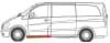 Prag lateral fata stanga potrivit MERCEDES VITO 2003-2010 [3]