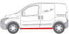 Prag lateral stanga reparatie, partea inferioara, lungime 165cm CITROEN NEMO; FIAT FIORINO; PEUGEOT BIPPER, BIPPER TEPEE dupa 2007 [1]